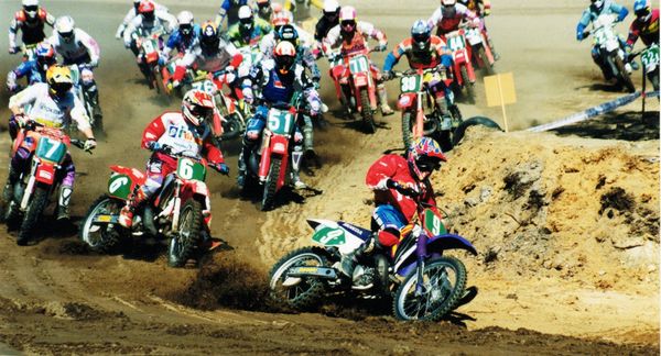 SM 250 Kouvola 1995 Startista kärkeen Antti Isomäki